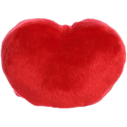 Rear thumbnail view of the Aurora Luv Ya Candy Heart stuffed toy displaying its solid, smooth red plush back.