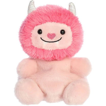 Front view thumbnail of the cute Susan Love Monster plush sitting straight, highlighting its wide stitched smile and heart nose.