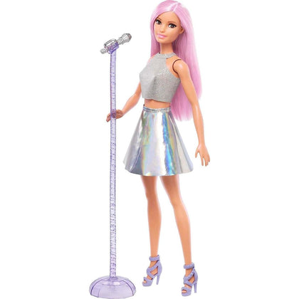 Barbie You Can Be Anything Pop Star Fashion Doll, Pink Hair