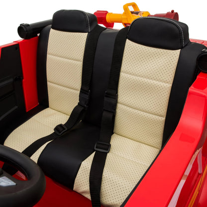 Freddo Toys 24V Fire Truck 2-Seater Ride On