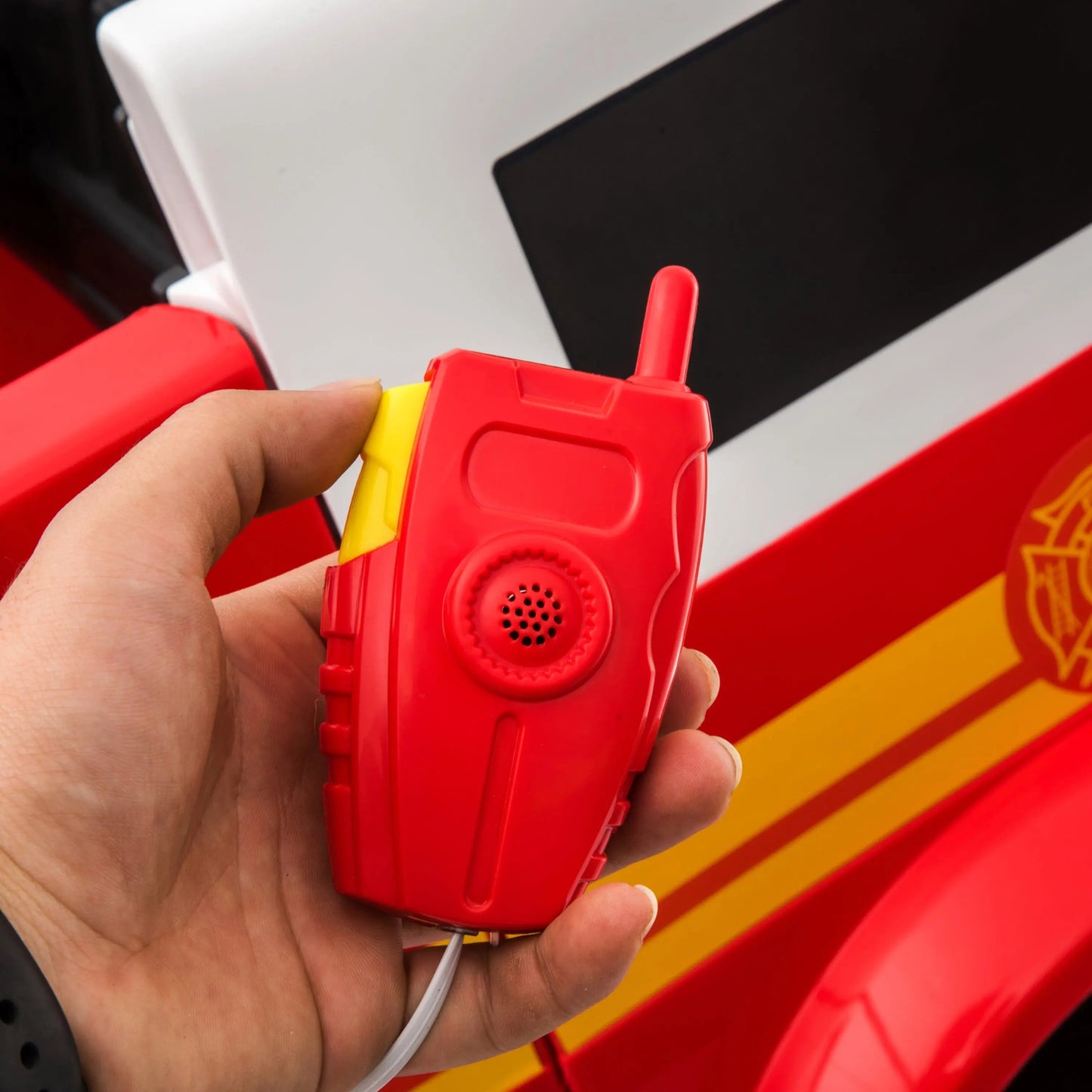 Freddo Toys 24V Fire Truck 2-Seater Ride On