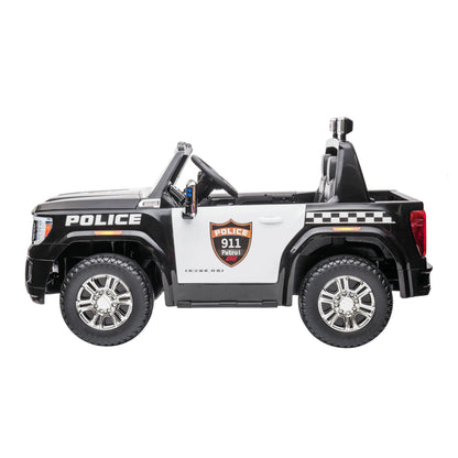 Freddo Toys 24V GMC Sierra Denali 2 Seater Police Ride-On Truck