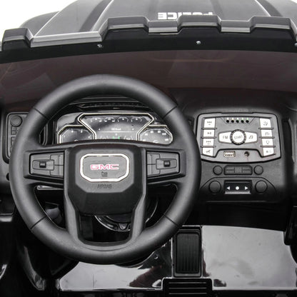 Freddo Toys 24V GMC Sierra Denali 2 Seater Police Ride-On Truck