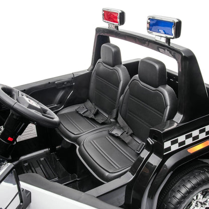 Freddo Toys 24V GMC Sierra Denali 2 Seater Police Ride-On Truck
