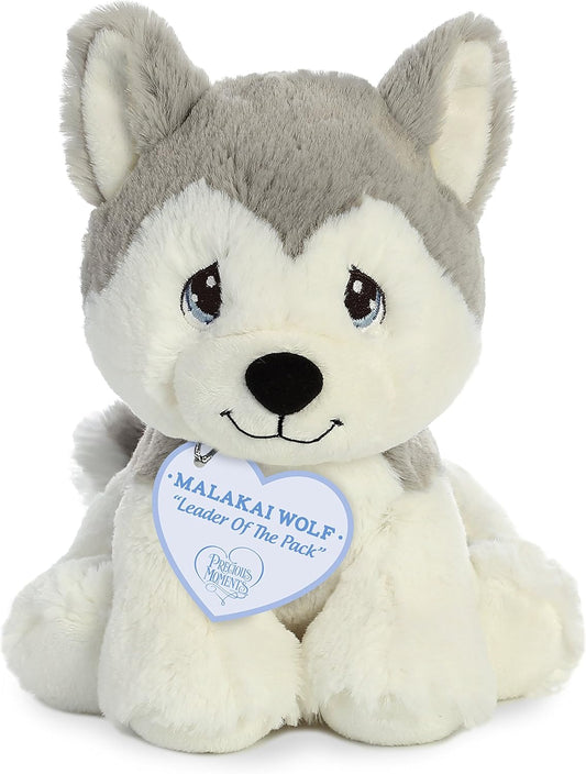 Aurora® Precious Moments™ Malakai Wolf 7.5" Inch Stuffed Animal Plush Toy