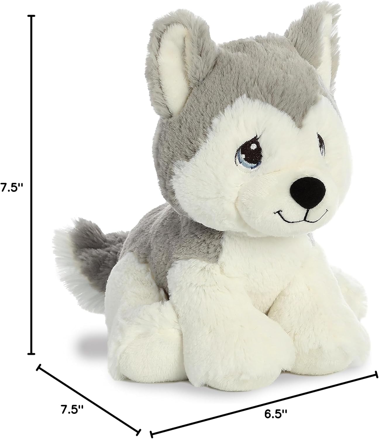 Aurora® Precious Moments™ Malakai Wolf 7.5" Inch Stuffed Animal Plush Toy