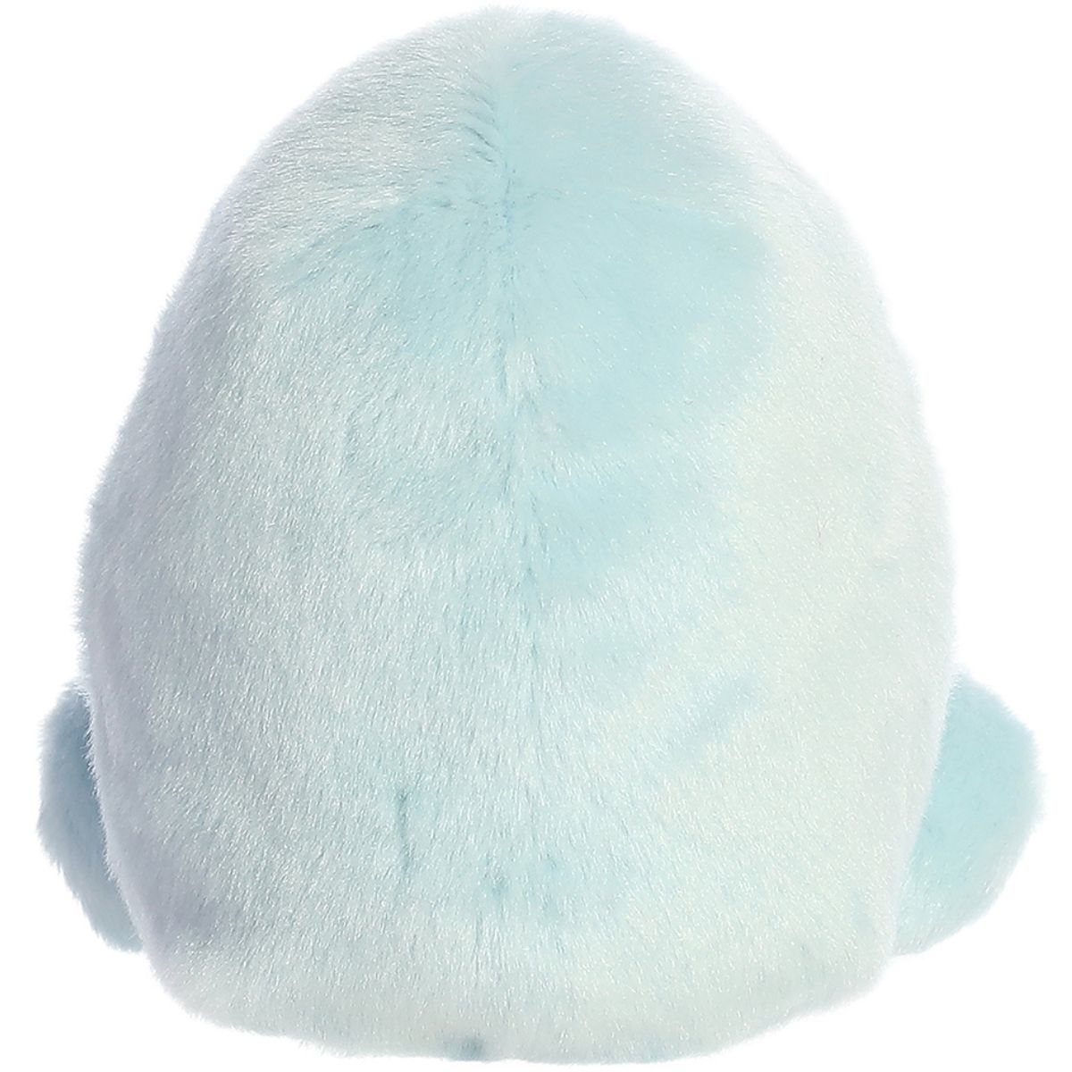 Rear thumbnail view of the Aurora robin egg stuffed toy displaying its smooth, solid light blue plush back.