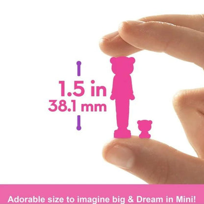 Mini BarbieLand Cutie Reveal 1.5" Inch Mystery Doll, 1 Doll (Styles May Vary)