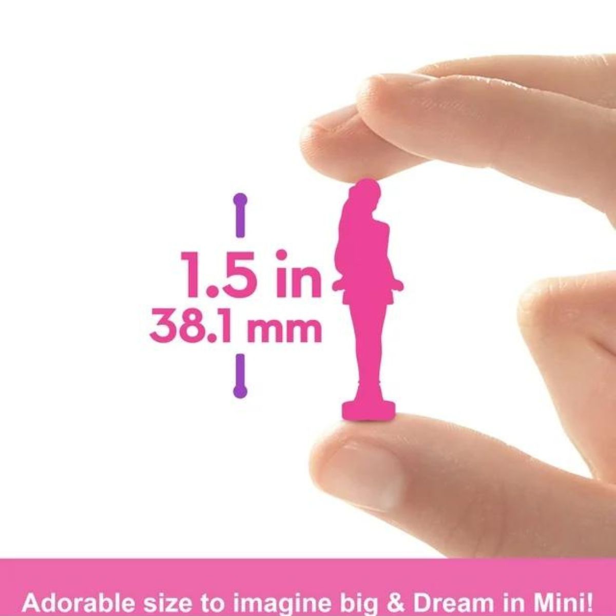 Mini BarbieLand Color Reveal 1.5" Inch Mystery Doll, 1 Doll