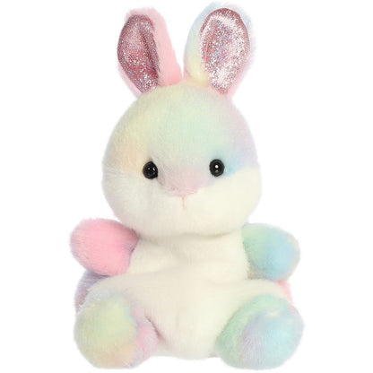Aurora® Palm Pals™ Opal Rainbow Bunny™ 5 Inch Stuffed Animal Toy