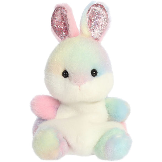 Aurora® Palm Pals™ Opal Rainbow Bunny™ 5 Inch Stuffed Animal Toy