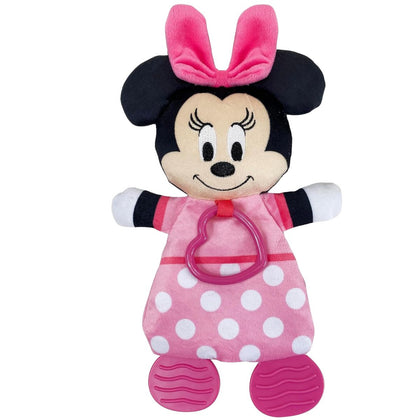 Disney Baby Minnie Mouse Teether 10 Inch Plush Sensory Toy