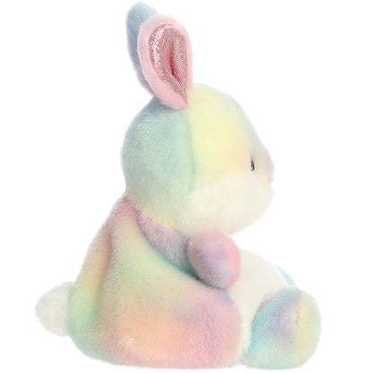 Aurora® Palm Pals™ Opal Rainbow Bunny™ 5 Inch Stuffed Animal Toy