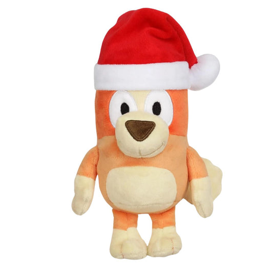 Bluey Christmas 7" Inch Stuffed Animal Plush Toy, Festive Bingo