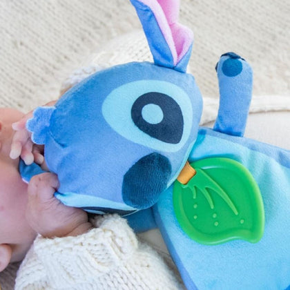 Disney Baby Stitch, Stitch Teether 10 Inch Plush Sensory Toy