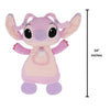 Disney Baby Stitch, Angel Teether 10 Inch Plush Sensory Toy