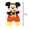 Disney Baby Mickey Mouse Teether 10 Inch Plush Sensory Toy