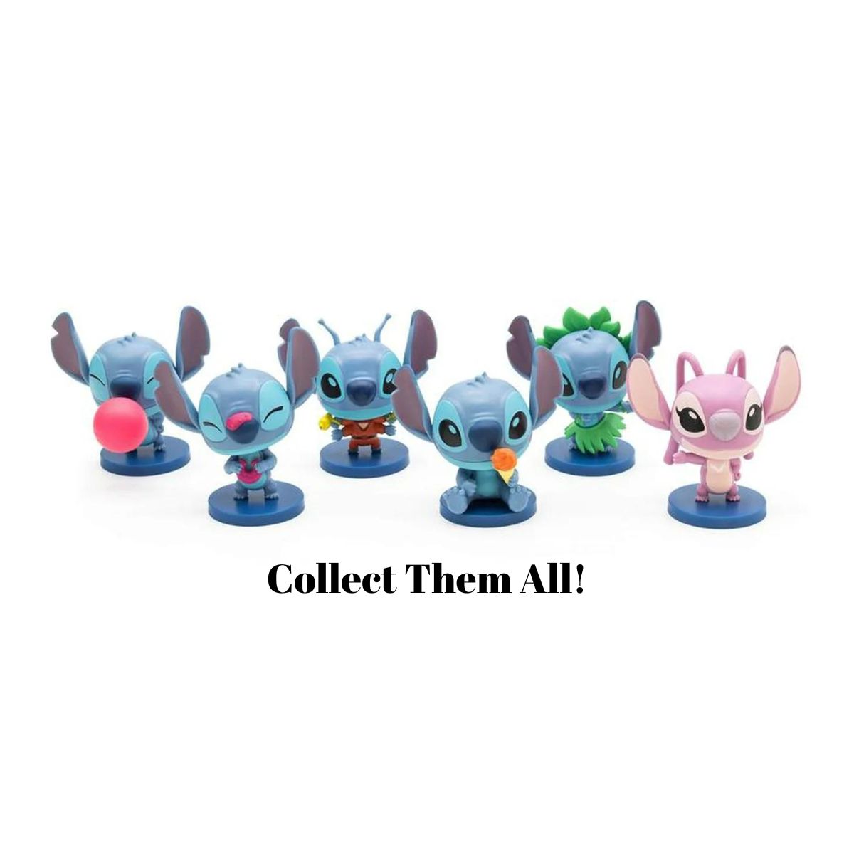 Disney Stitch 3" Inch Mystery Vinyl Figure Toy, 1 Figure
