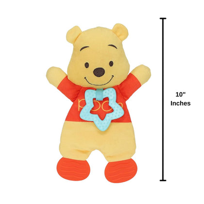 Disney Baby Winnie the Pooh Teether 10 Inch Plush Sensory Toy