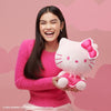 Hello Kitty® and Friends, Hello Kitty 12” Inch Pink Monochrome Plush Stuffed Animal Toy