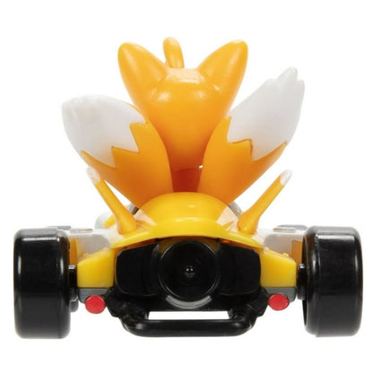 Sonic the Hedgehog 1:64 Die-Cast Vehicle 2.5" Inch, Tails Whirlwind Sport
