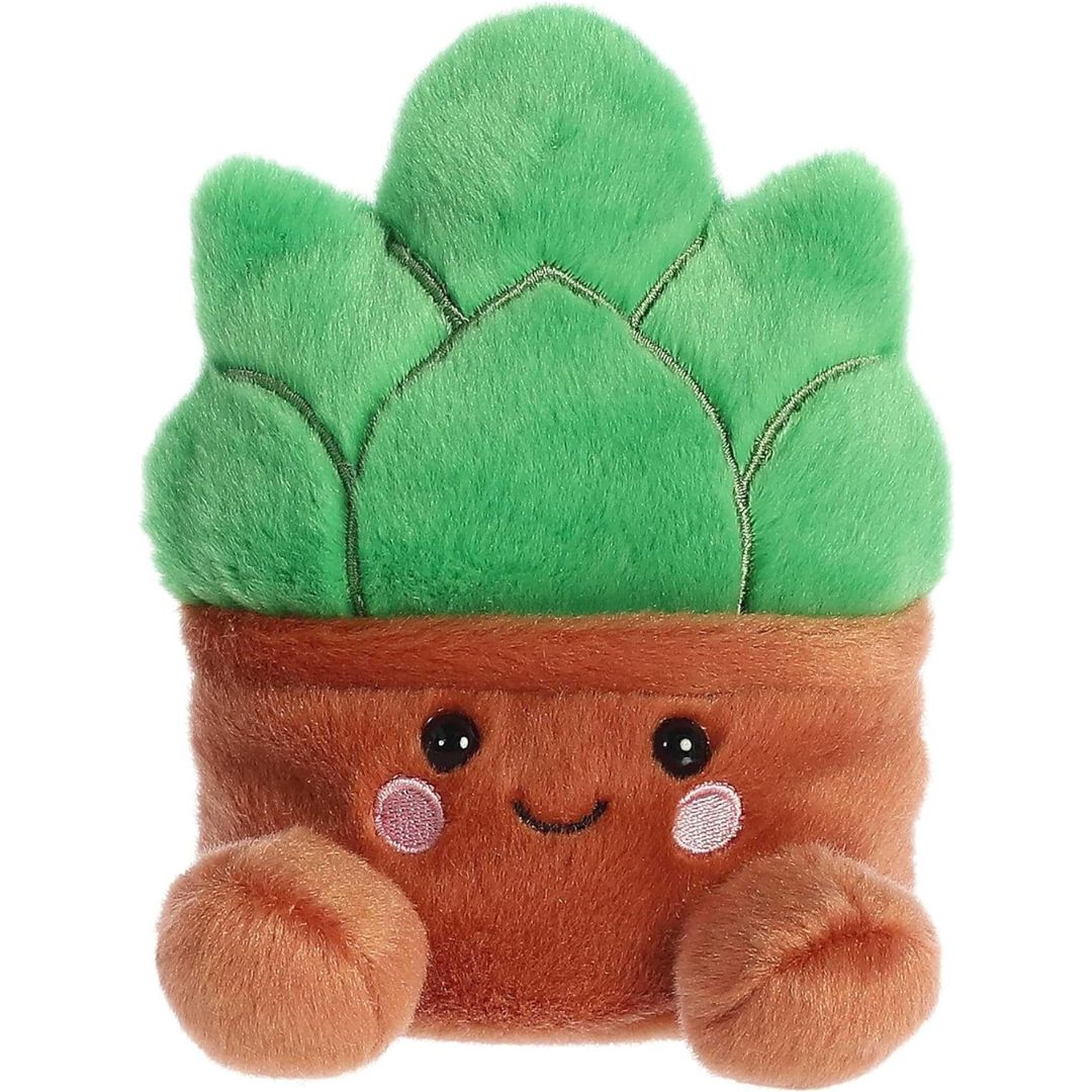 Aurora® Palm Pals™ Botanical Duo 5" Inch Plush Set, Terra Potted Plant & Gigi Succulent