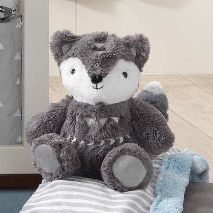 Lambs & Ivy Stay Wild Gray/Blue Plush Fox - Zorro