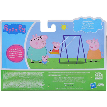 Peppa Pig Peppa's Family Figure 4-Pack Toy