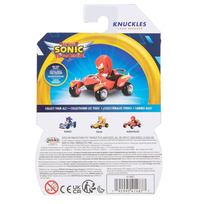 Sonic the Hedgehog 1:64 Die-Cast Vehicle 2.5" Inch, Knuckles Land Breaker
