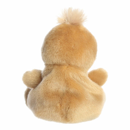 The rear thumbnail view of the brown holiday gingerbread stuffed toy displaying its smooth plush back and clean stitch lines.