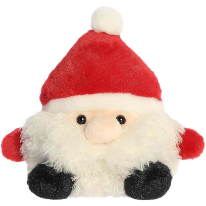 Close-up front portrait thumbnail of the Jolly St. Nick plush showing his cozy white beard and cheerful Santa hat.