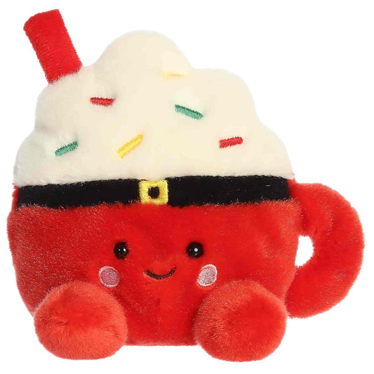 Close-up front portrait thumbnail of the Klaas Santa Cocoa plush showing his smiling face, rosy cheeks, and festive sprinkle detail.