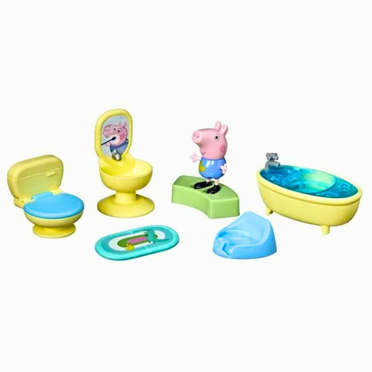 Peppa Pig Peppa's Club Little Rooms, George’s Bathtime Playset