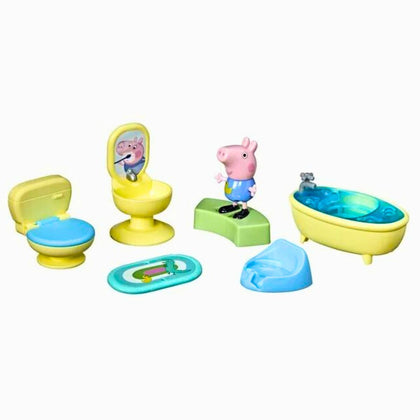 Peppa Pig Peppa's Club Little Rooms, George’s Bathtime Playset