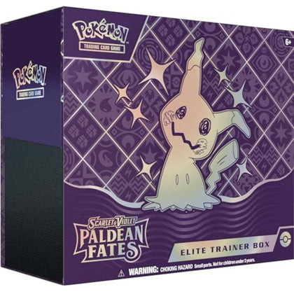 Pokemon Trading Card Game: Scarlet & Violet,  Paldean Fates Elite Trainer Box