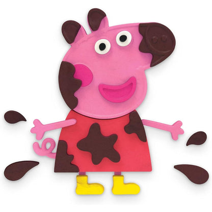 Play-Doh Peppa Pig Stylin' Set, Peppa Pig Playset with 9 Cans of Modeling Compound and 11 Accessories
