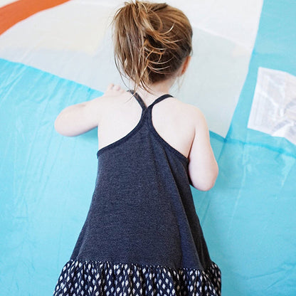 The Original AirFort® Beach Ball Blue - Inflatable Play Fort Tent for Creative Indoor Play Ages 3–14