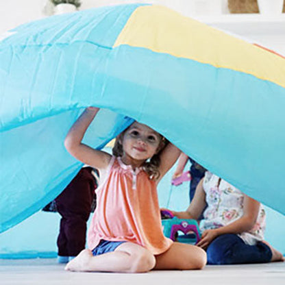 The Original AirFort® Beach Ball Blue - Inflatable Play Fort Tent for Creative Indoor Play Ages 3–14