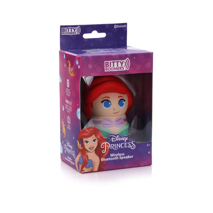 Bitty Boomers Wireless Bluetooth Speaker, Disney The Little Mermaid Ariel