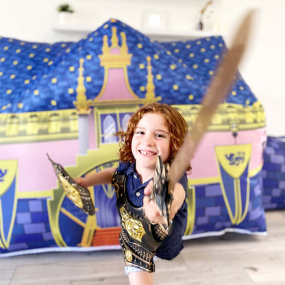 The Original AirFort® Royal Castle - Inflatable Play Fort Tent for Creative Indoor Play Ages 3–14