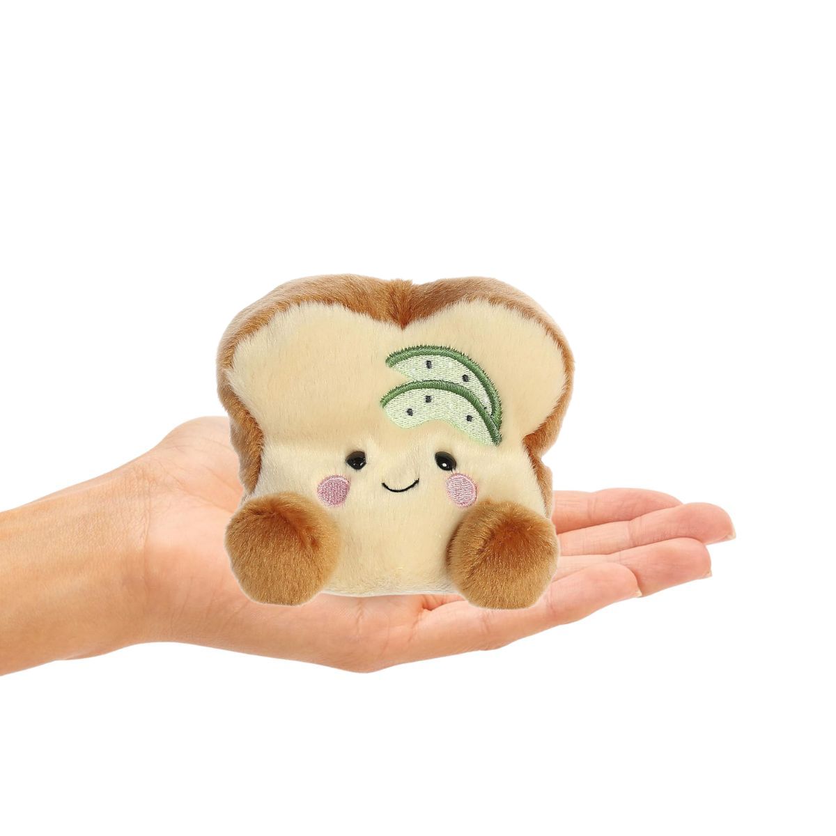 Aurora® Palm Pals™ Brittany Avocado Toast™ 5 Inch Stuffed Animal Toy #1-160 Cravings