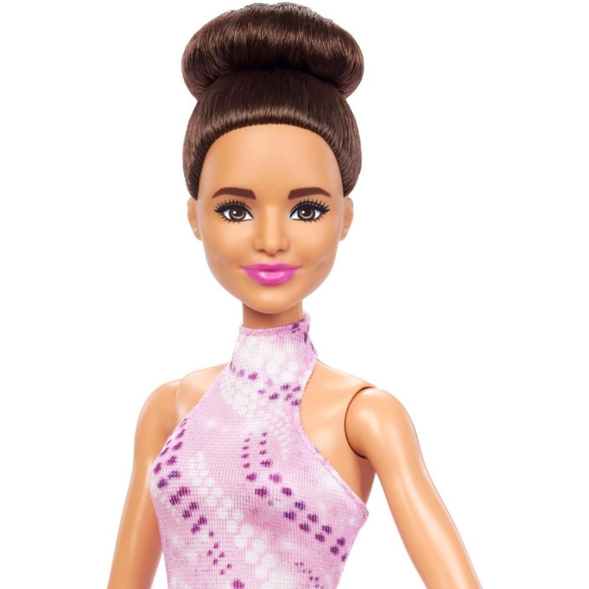 Barbie You Can Be Anything Ice Skater with Trophy  Fashion Doll, Brunette