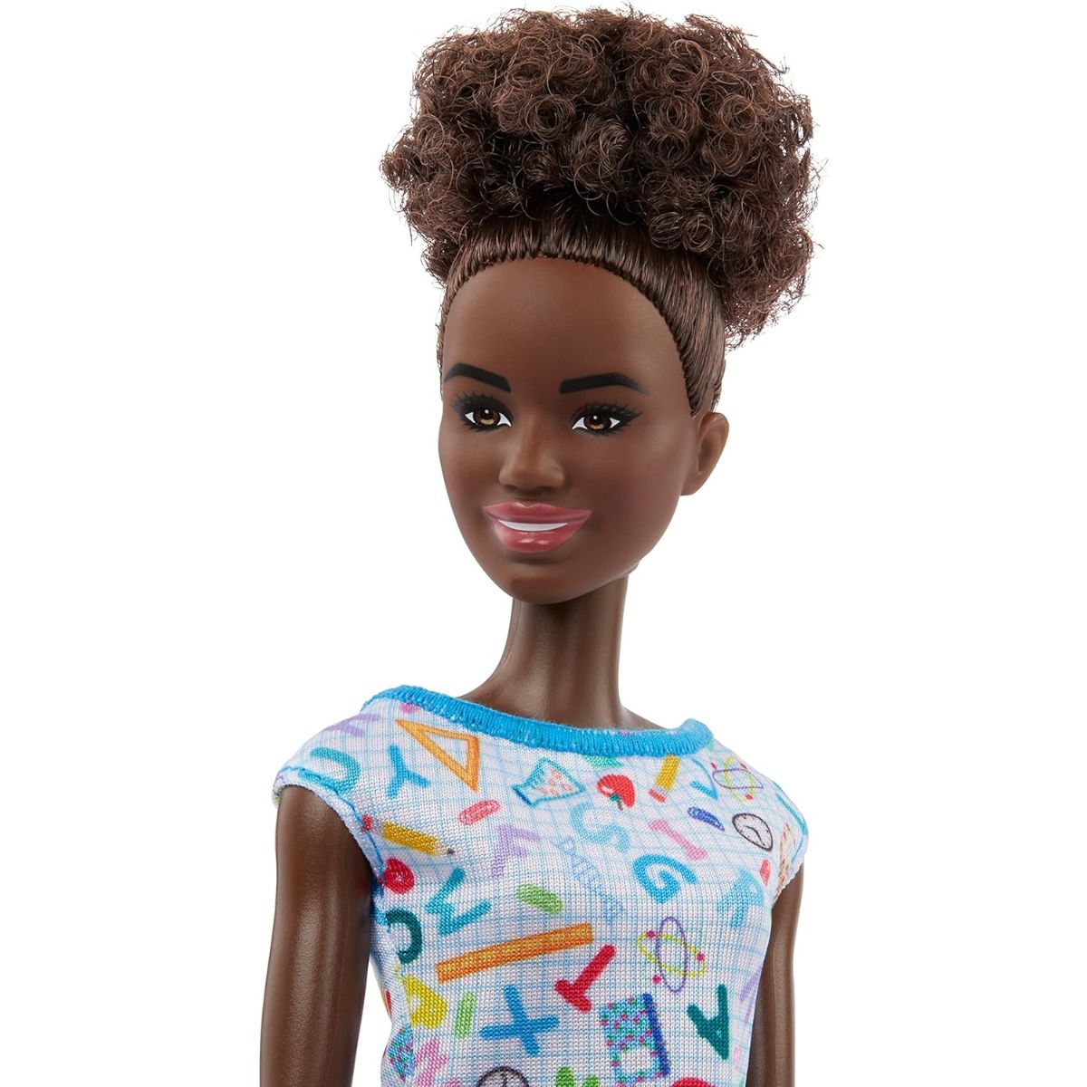 Barbie You Can Be Anything Teacher with Learning is Fun Dress Fashion Doll, Brunette