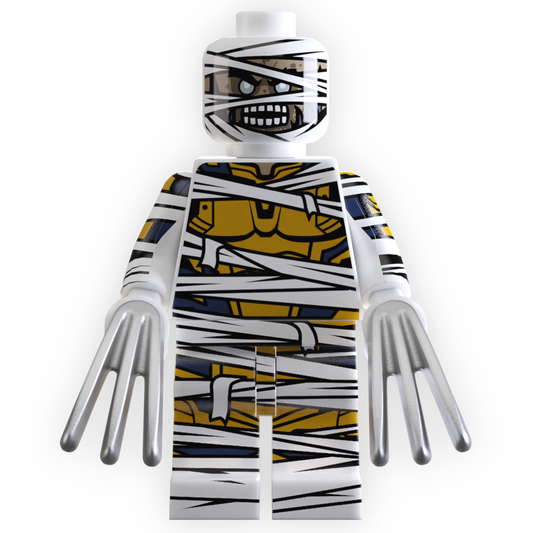 Custom Print Mummy Collectible Minifig Brick Figure, CLAWS