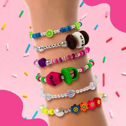 Fashion Angels Bead Stackers Jewelry Making & Bead Activity Kit, Sweet Treat