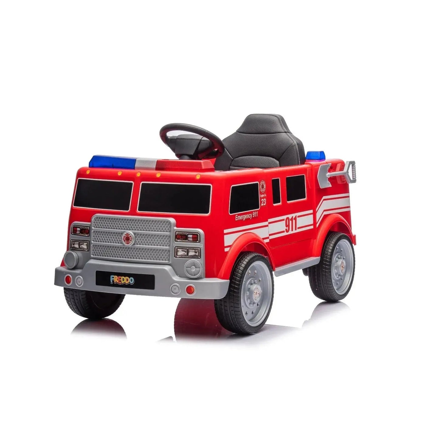 Freddo Toys 12V Freddo Fire Truck 1 Seater Ride on