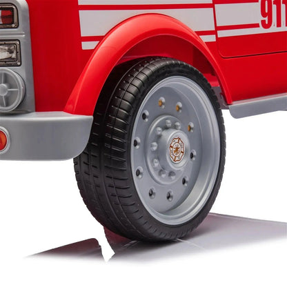 Freddo Toys 12V Freddo Fire Truck 1 Seater Ride on