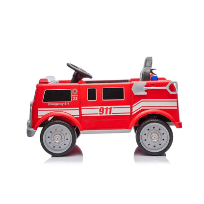 Freddo Toys 12V Freddo Fire Truck 1 Seater Ride on