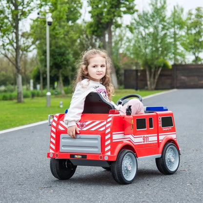 Freddo Toys 12V Freddo Fire Truck 1 Seater Ride on
