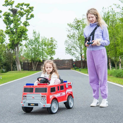 Freddo Toys 12V Freddo Fire Truck 1 Seater Ride on